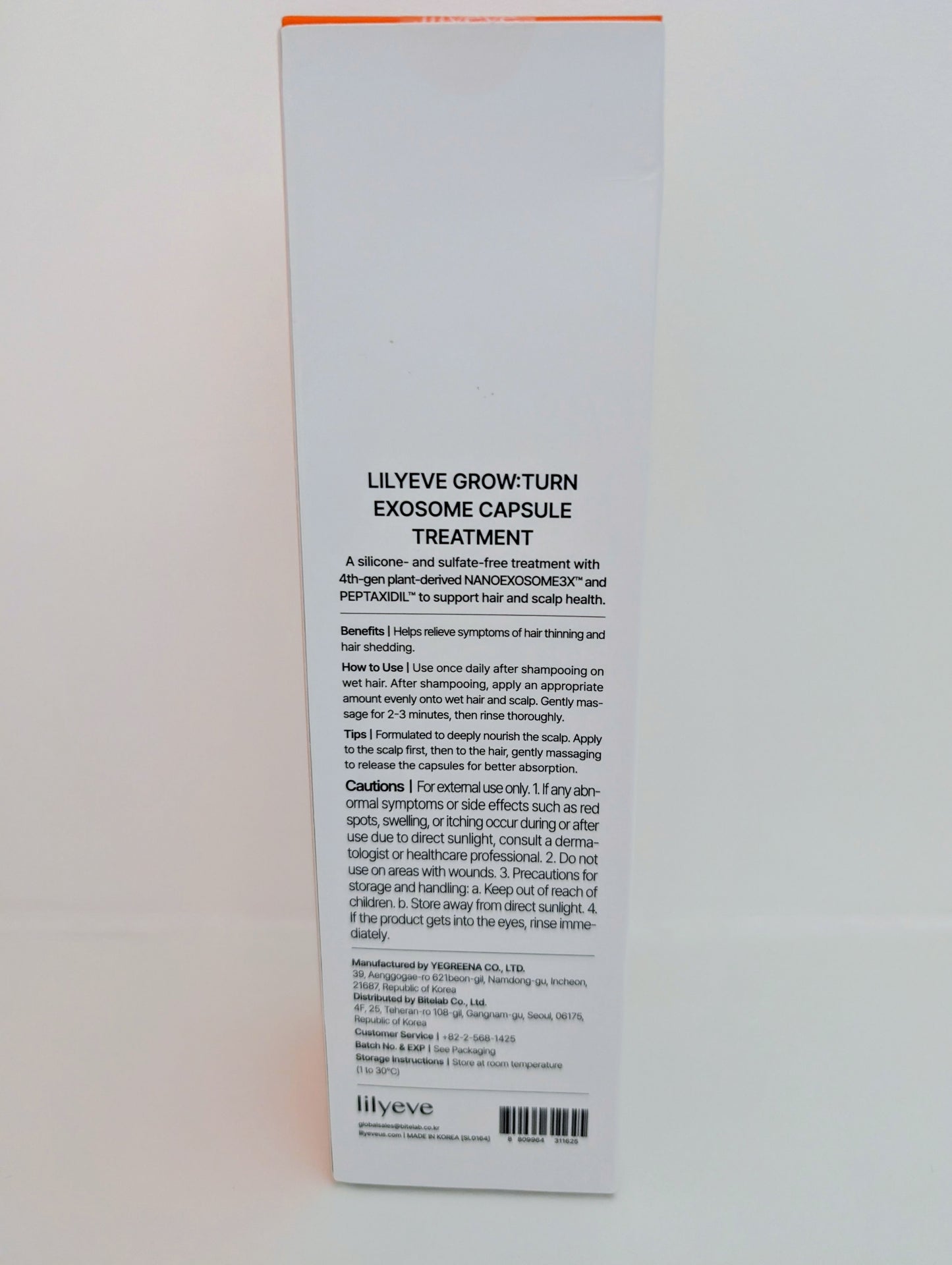 Lilyeve Anti-Hair Loss Repairing Exosome Essence Hair Mask