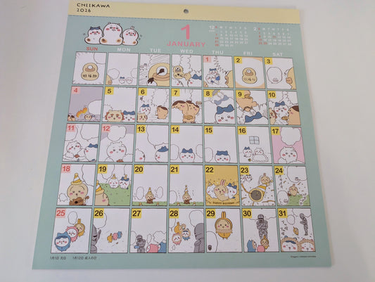 2026 Calendar C.W