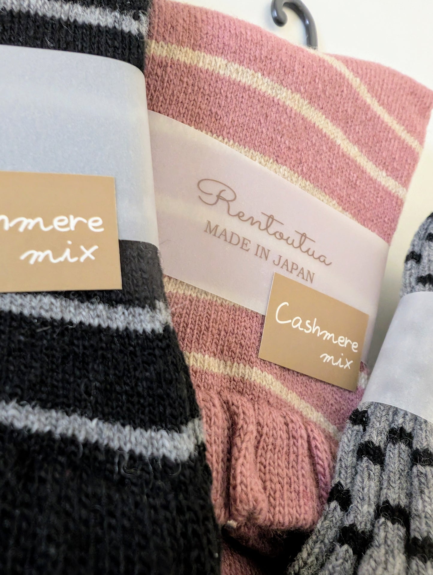 Cashmere Mix Crew Socks Japan
