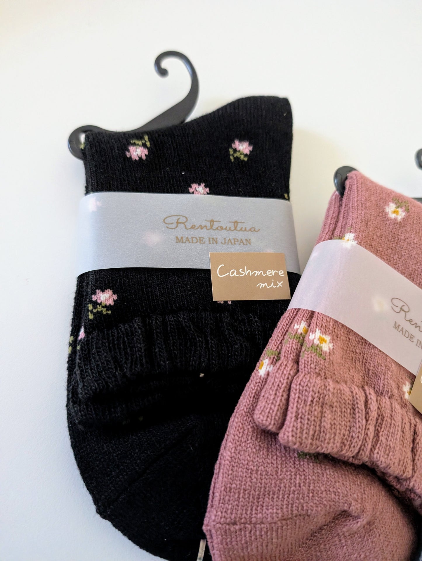 Cashmere Mix Crew Socks Japan