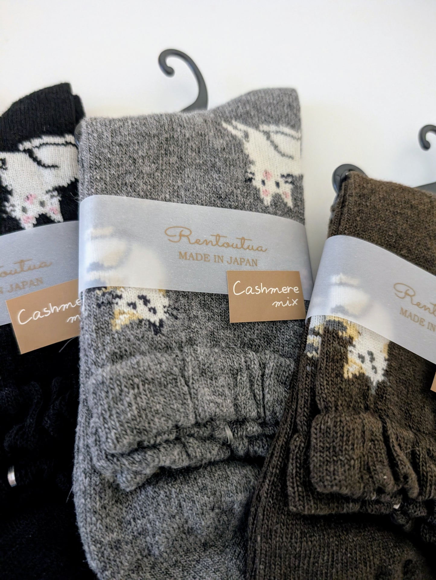 Cashmere Mix Crew Socks Japan