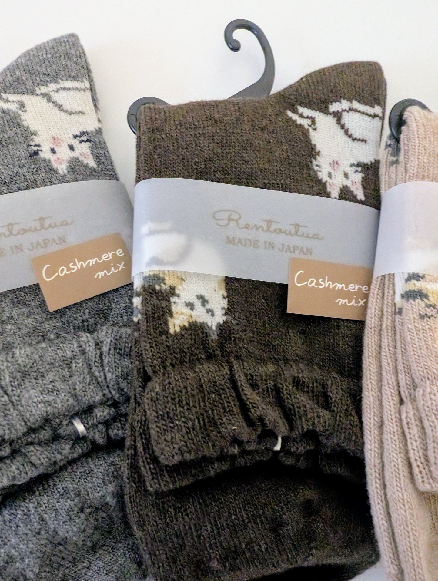 Cashmere Mix Crew Socks Japan