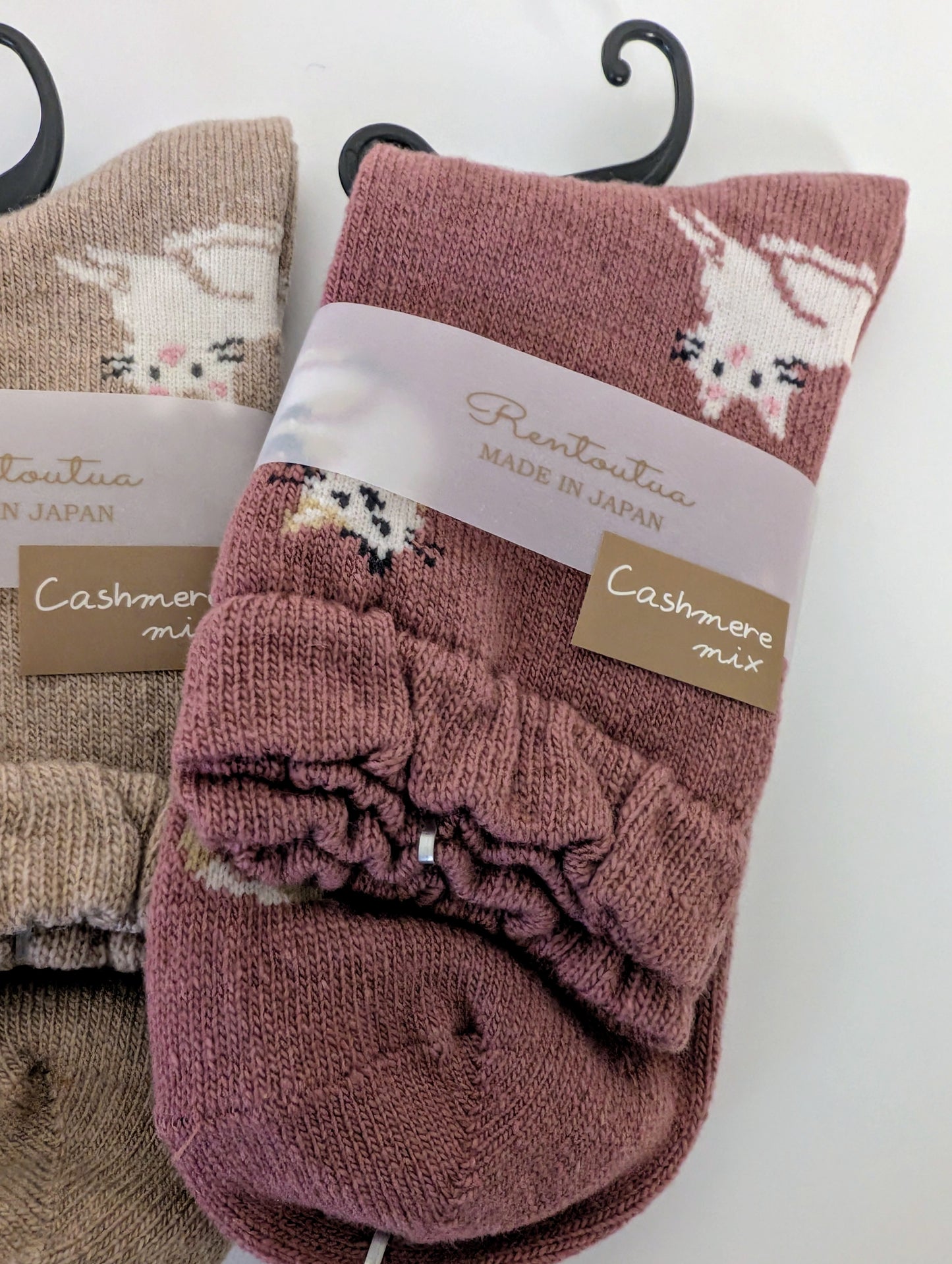 Cashmere Mix Crew Socks Japan