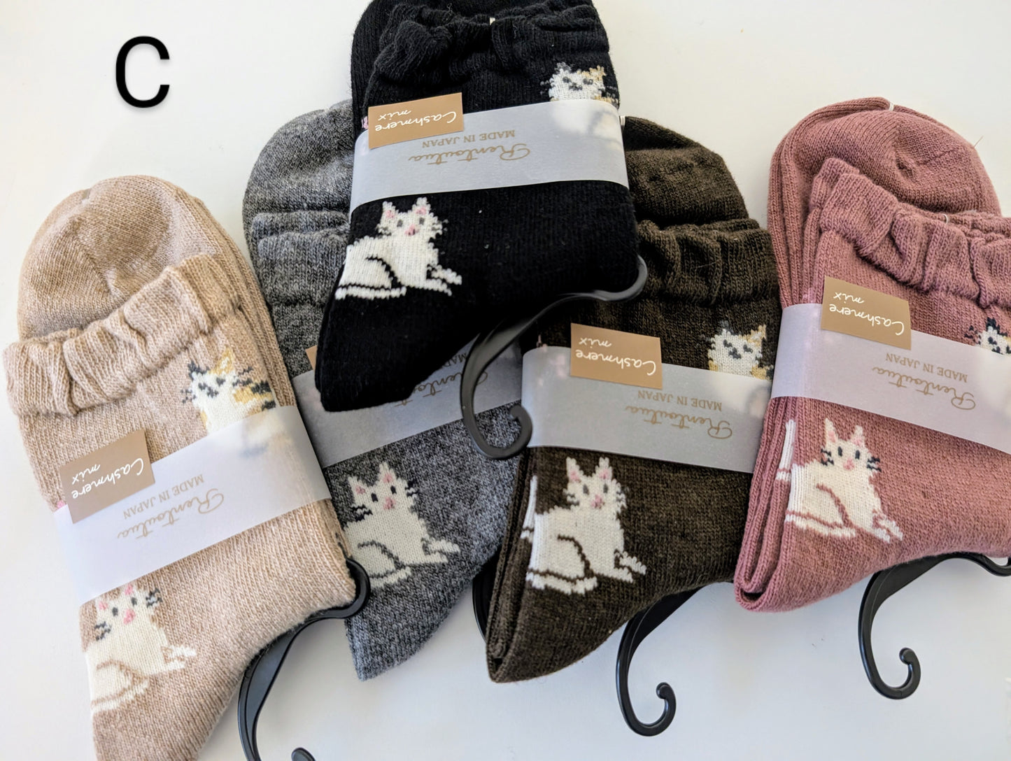 Cashmere Mix Crew Socks Japan