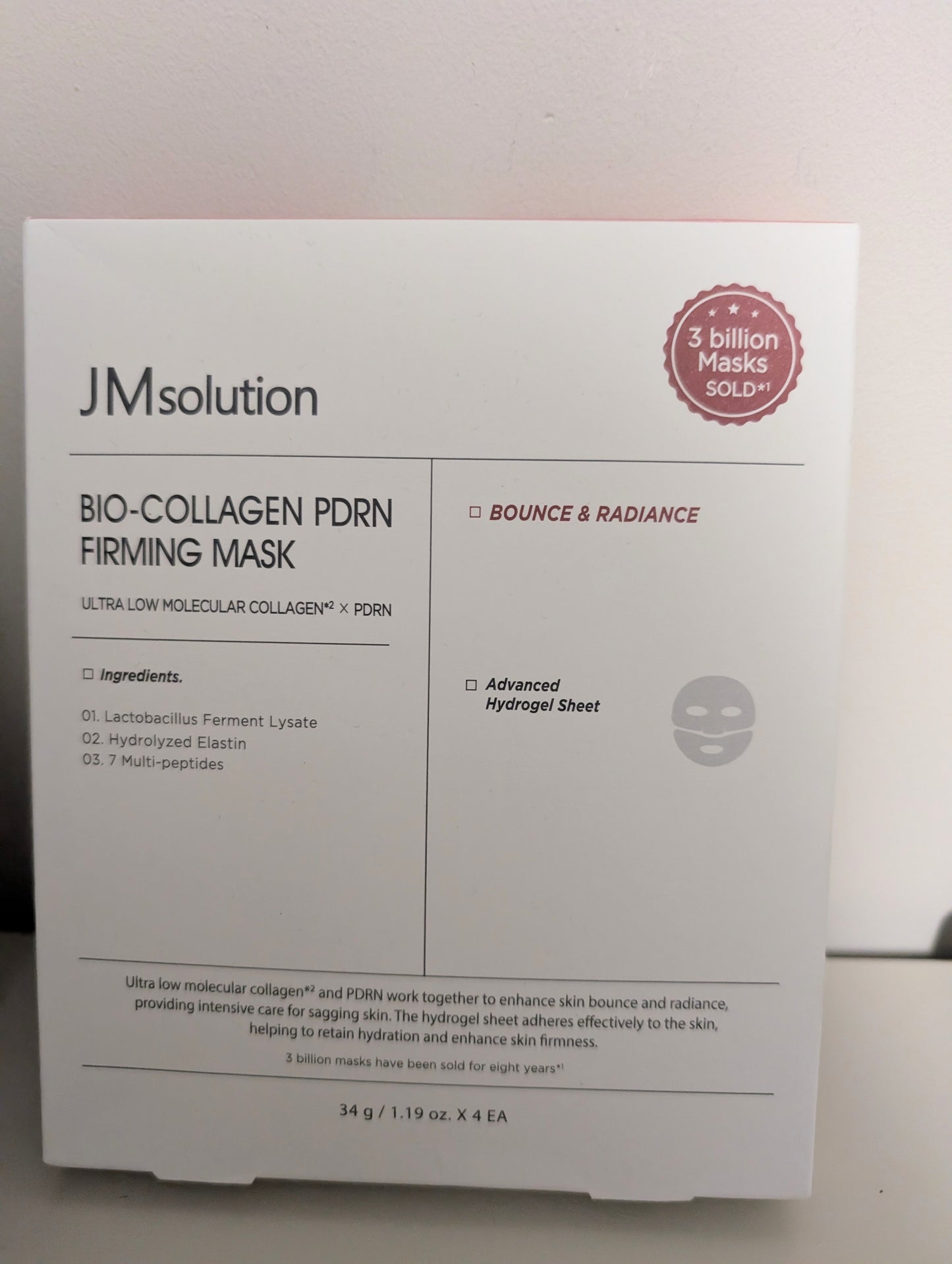 JMSOLUTION BIO-COLLAGEN  FIRMING MASK *4