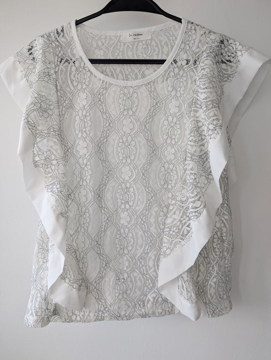 Ruffle Embroidery Korea