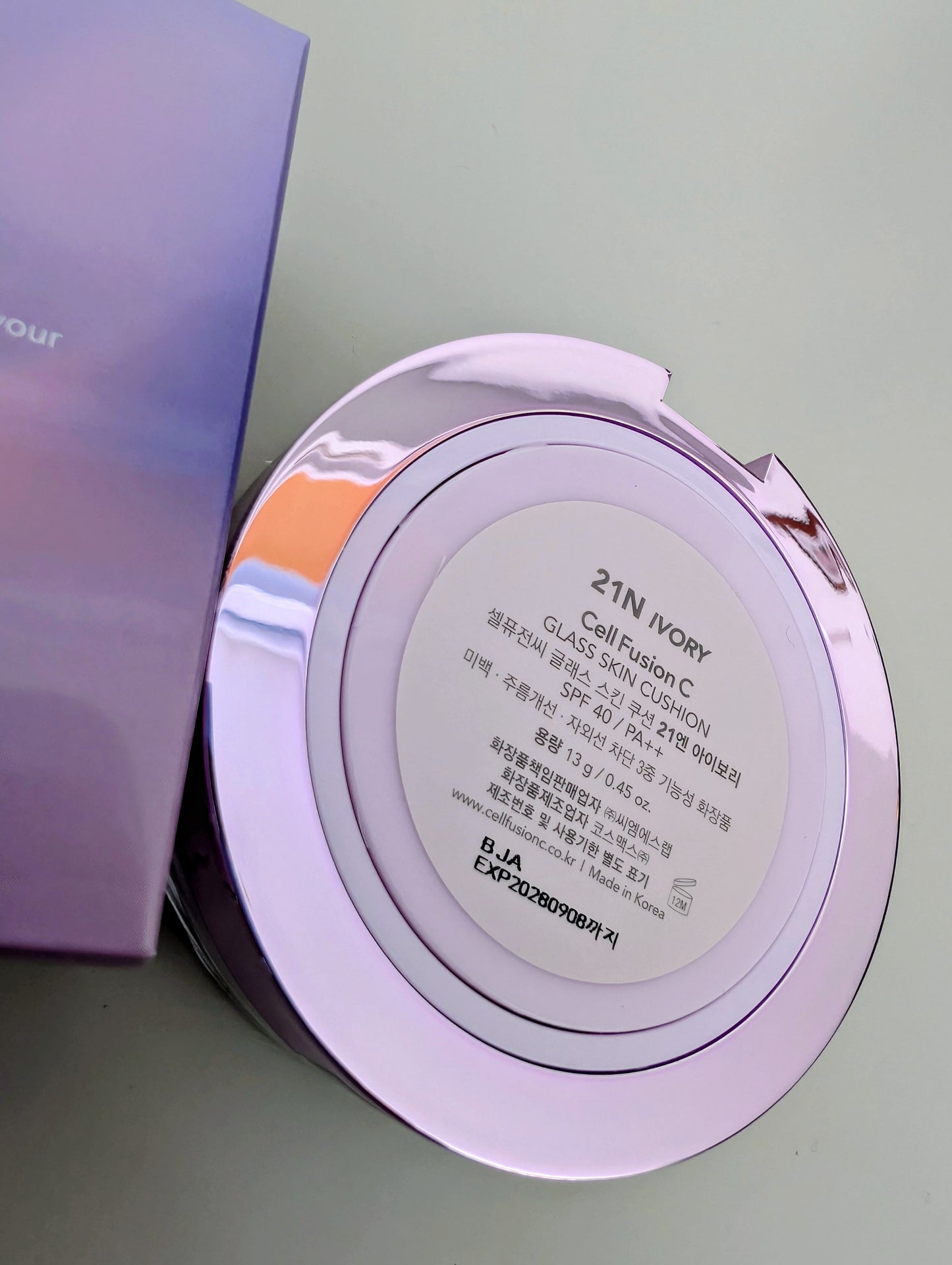 Cell Fusion C Glass Skin Cushion SPF 40 PA++ 13g