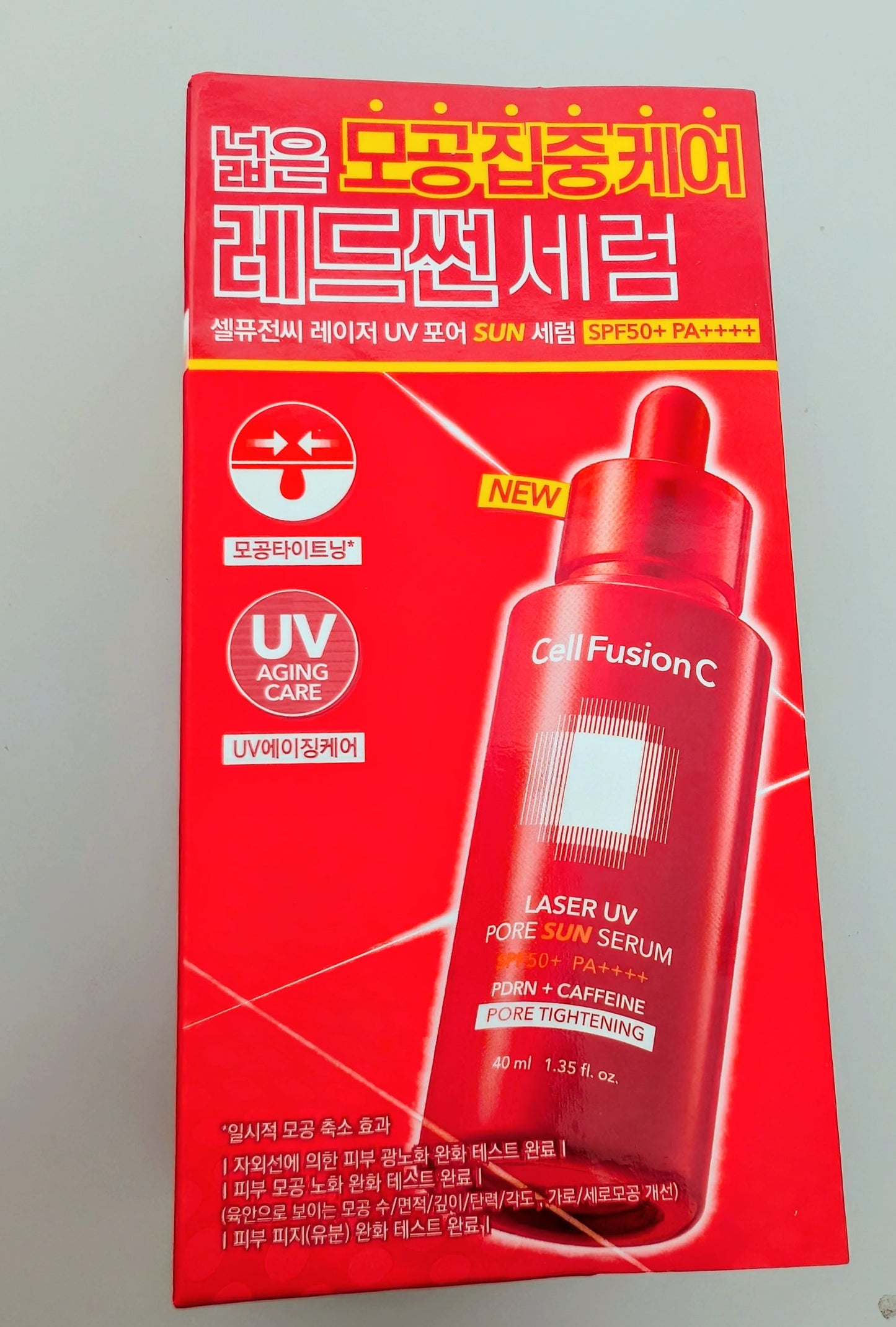 Cell Fusion C Laser UV Pore Sun Serum SPF 50+ PA++++ 40ml