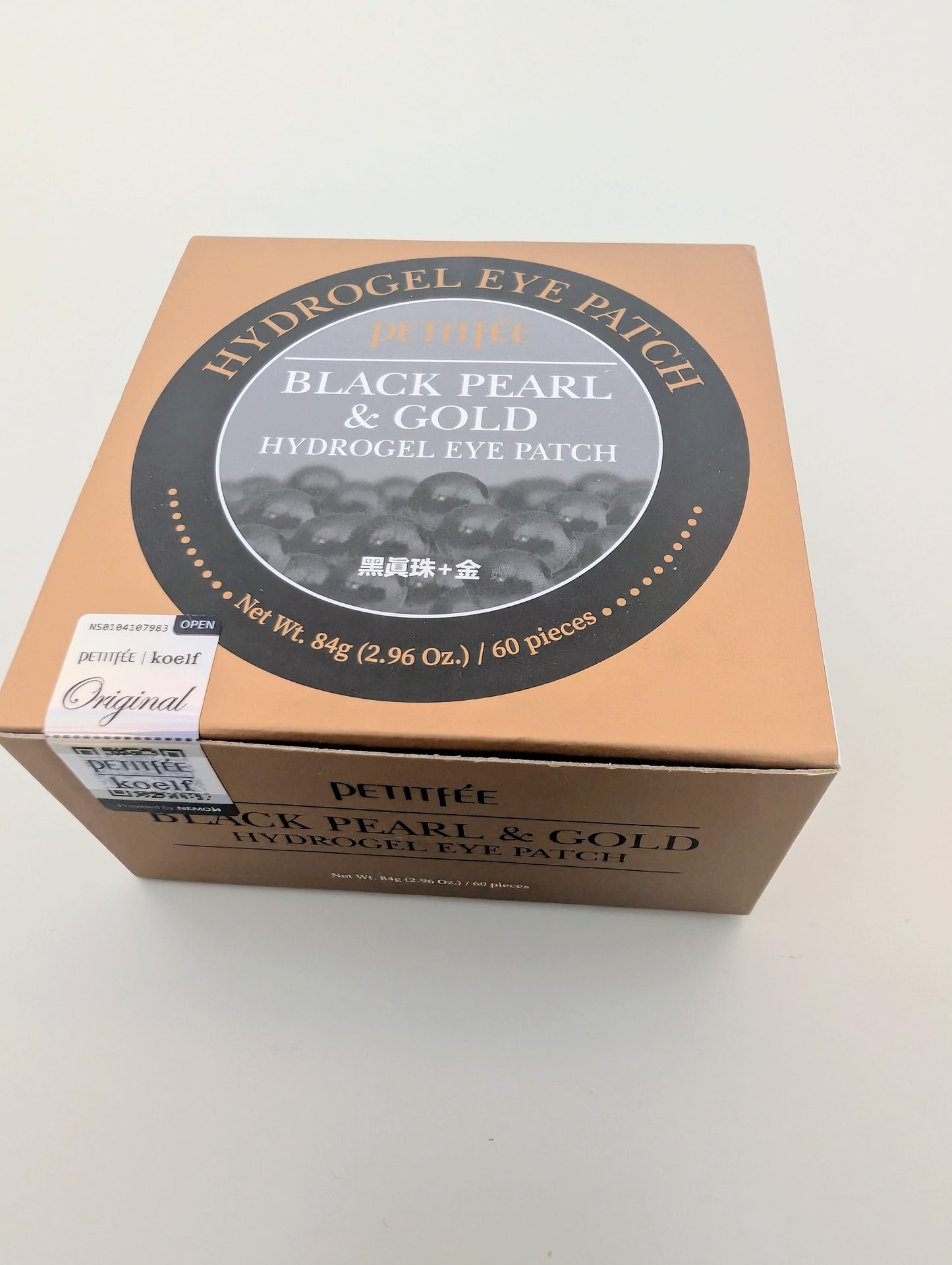 PETITFEE Black Pearl & Gold Hydrogel Eye Patches
