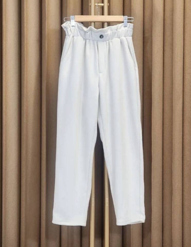 Korean High Waist Shirring