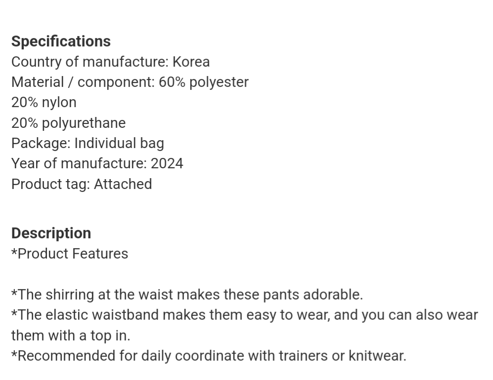 Korean High Waist Shirring