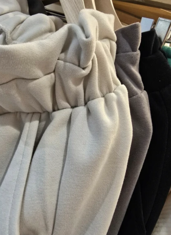Korean High Waist Shirring
