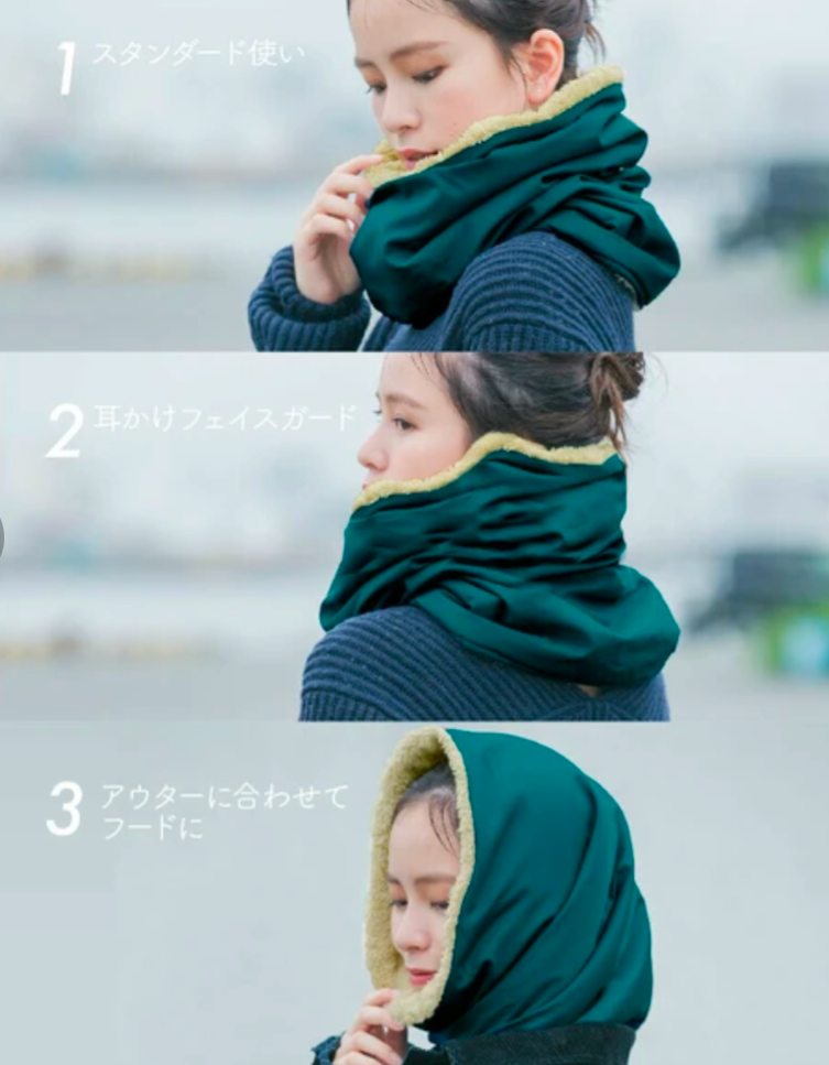 Water-repellent Neck Warmer Japan
