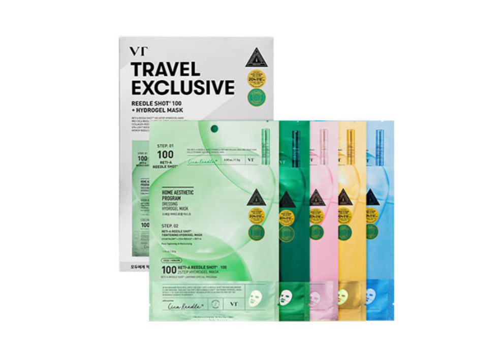 VT REEDLE SHOT 100 2 STEP MASK SET 5pcs Travel Exclusive