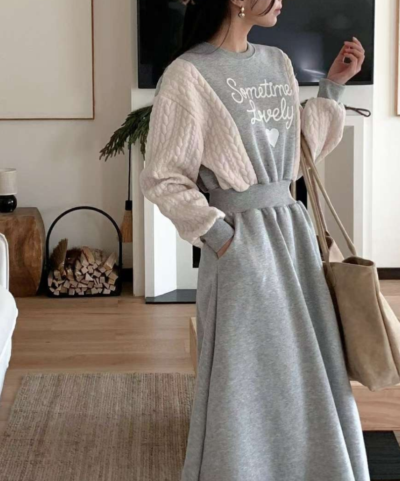 Embroidery Cotton Mixd OP Korea