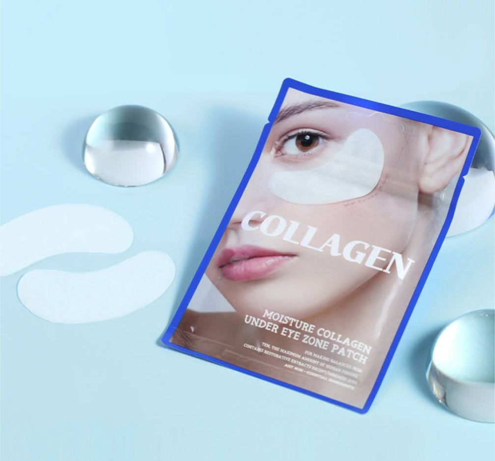 Tenzero Moisture Collagen Eye Mask Korea 30pcs x2