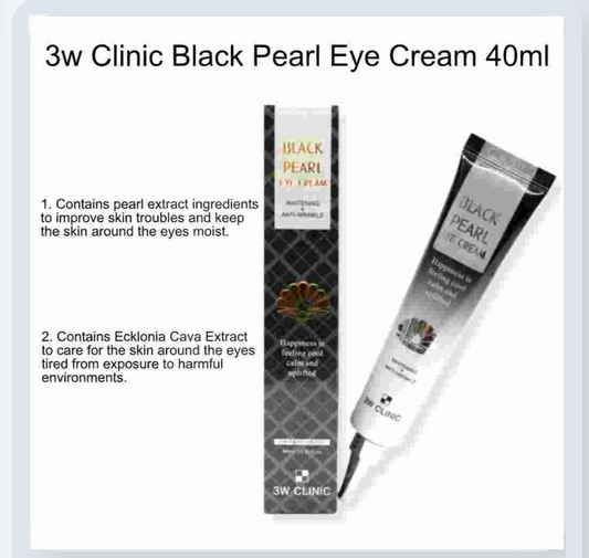 Black Pearl Eye Cream-- Whitening & Anti-Wrinkle 40ml Korea
