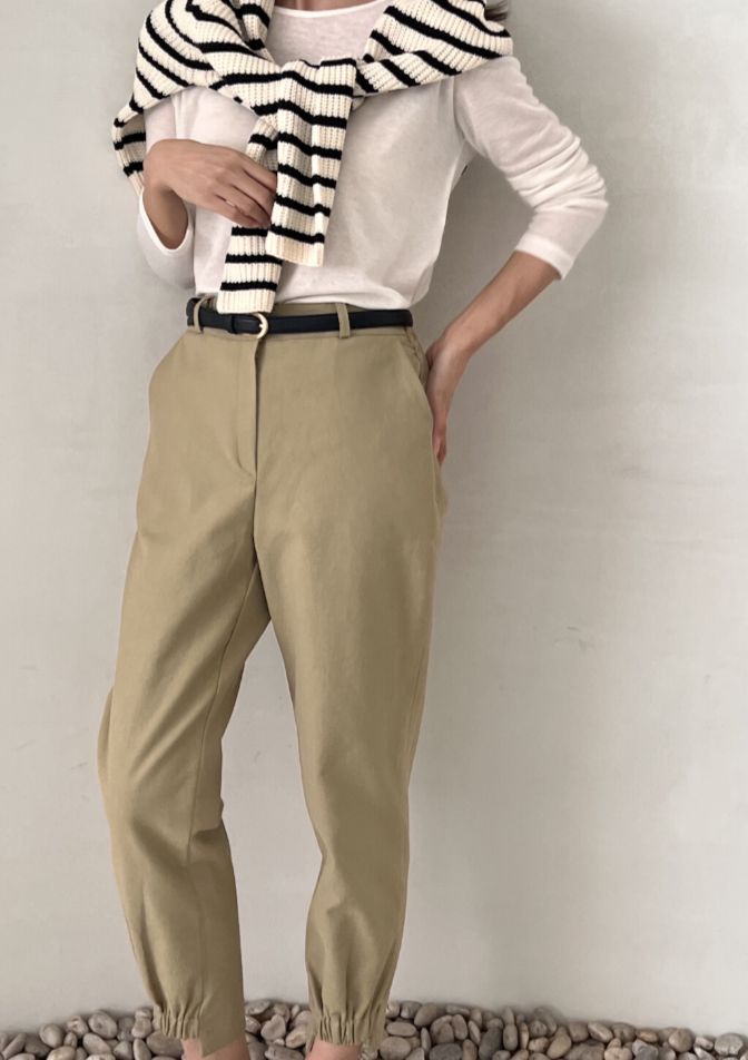 Layer  Elastic Pants Korea