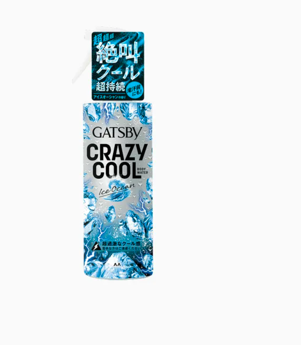 Gatsby Crazy Cool Body Water Ice Ocean 150ml