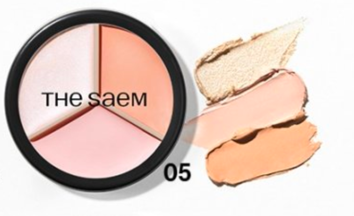 The Saem Cover Perfection Triple Pot Concealer