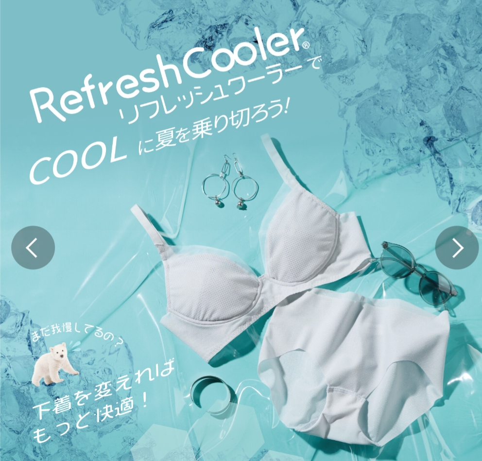 WL Refresh Cooler Bra Japan