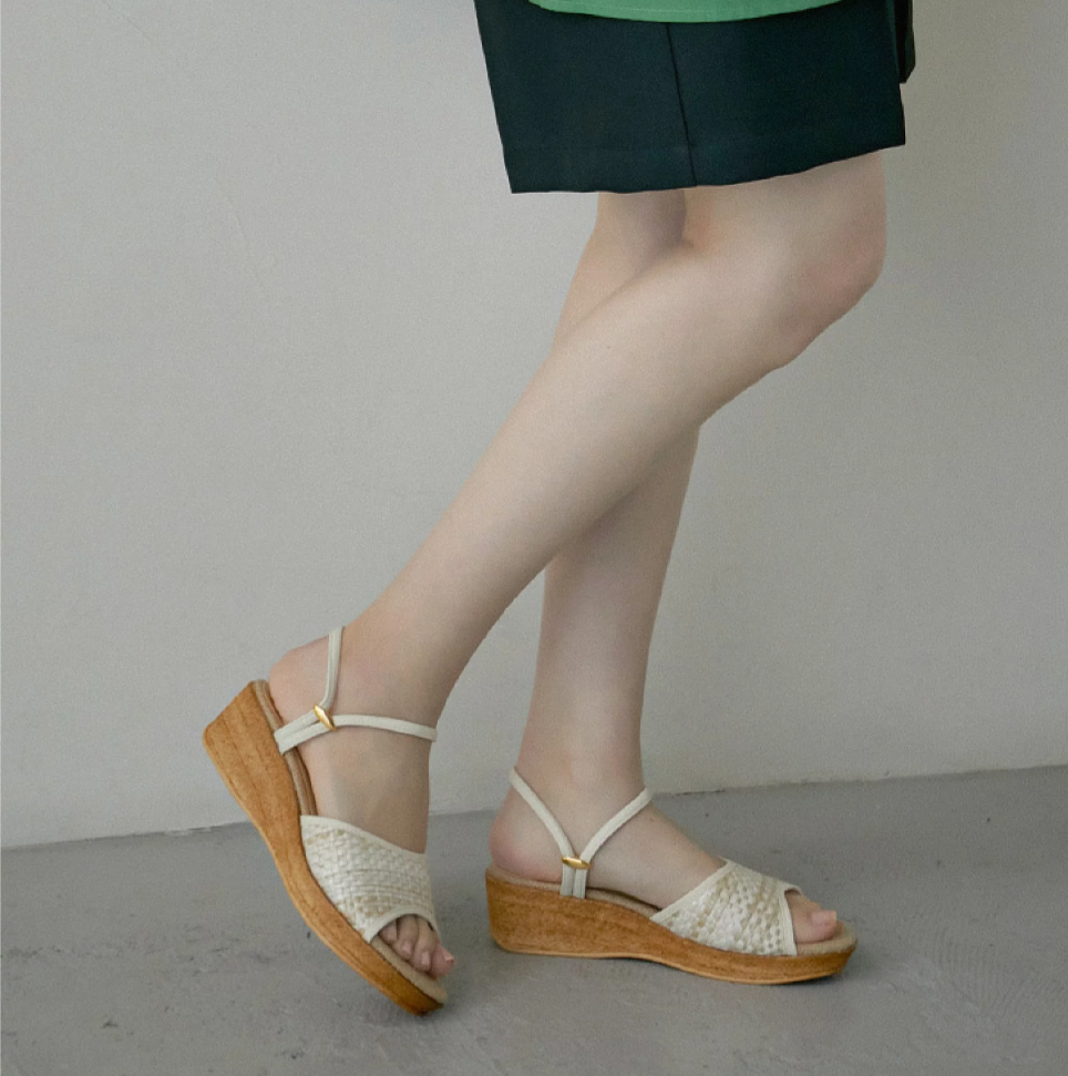 Linen 2-ways shoes Japan