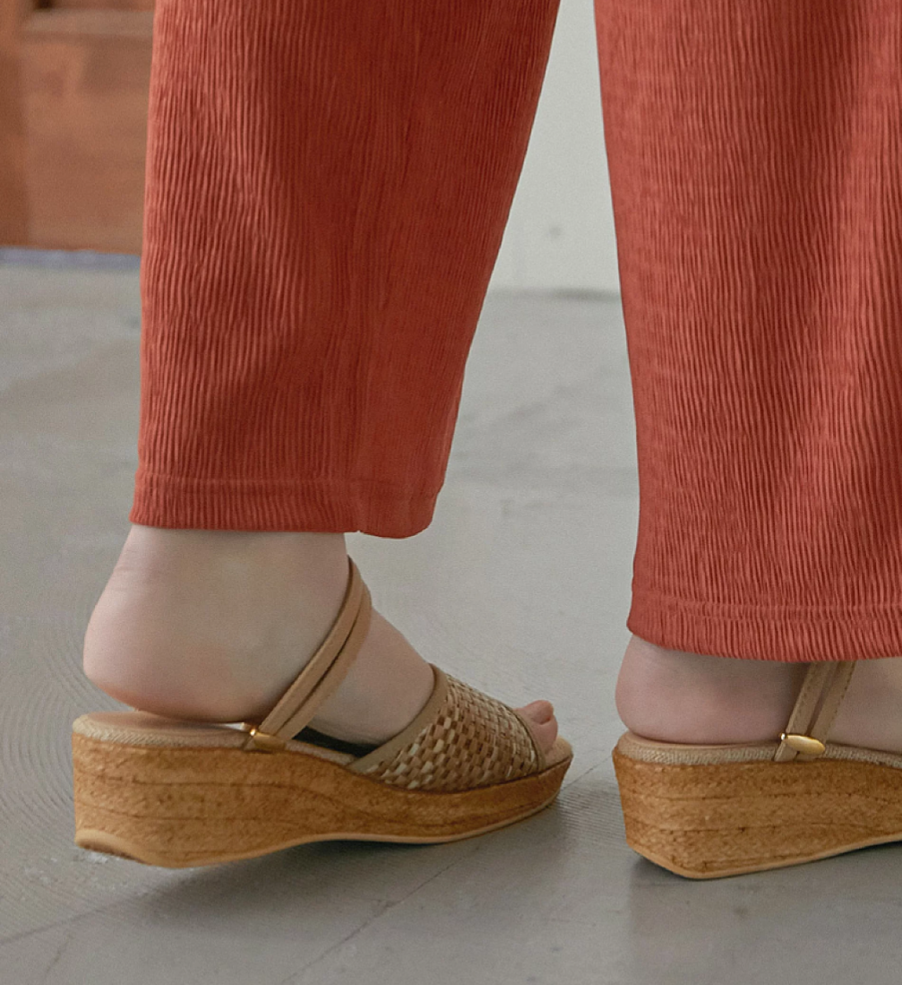 Linen 2-ways shoes Japan