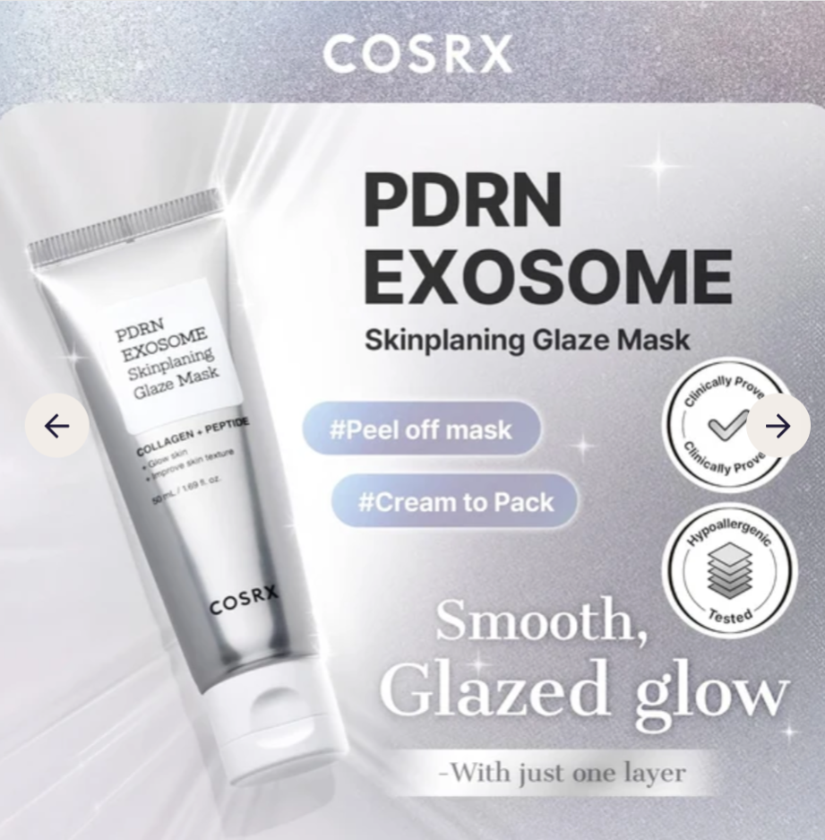 COSRX - PDRN Exosome Glaze Mask Korea