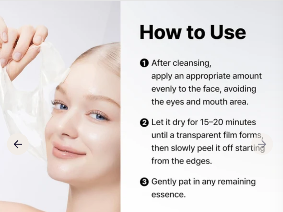 COSRX - PDRN Exosome Glaze Mask Korea