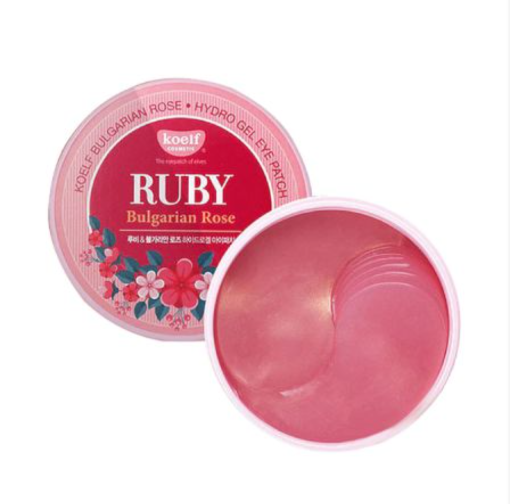 Petitfee Koelf Ruby & Bulgarian Rose Eye Patch 60pcs
