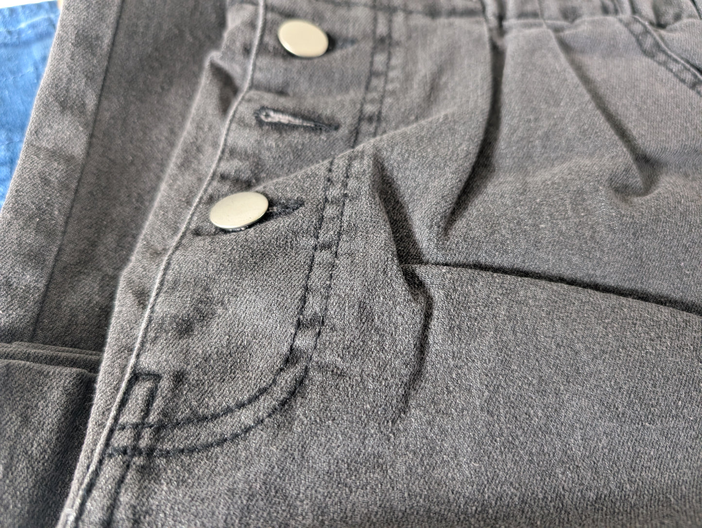 High Waisted Cropped Pants Korea